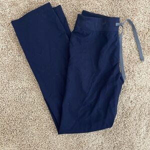 FIGS Livingston Scrub Pants - XXS Tall, Navy